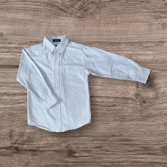 Nautica Light Blue Kids Button Down Shirt - Picture 1 of 7